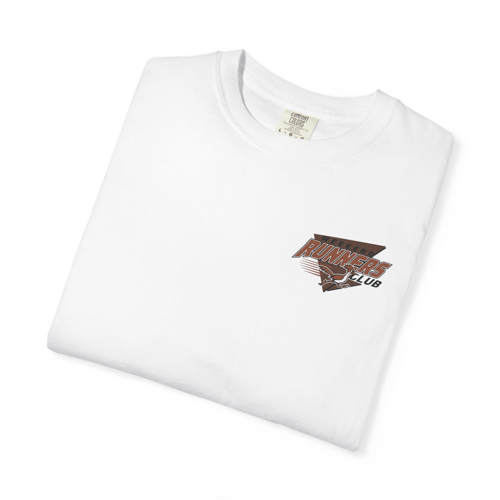 Retro Runner T-Shirt — Past, Present & Future Running Tee