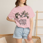 Funny Cartoon Animal Runner T-Shirt — Humorous Running Personality Tee