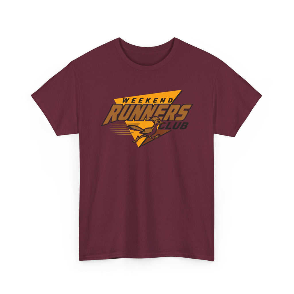 Weekend Runners Club Tee — Retro Running Club Graphic T-Shirt