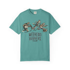 Funny Cartoon Animal Runner T-Shirt — Humorous Running Personality Tee