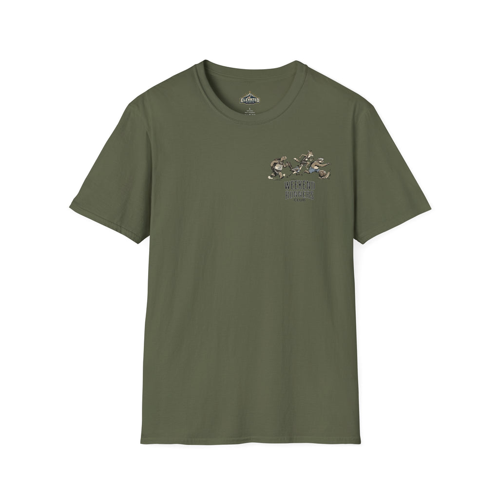 Weekend Runners Club T-Shirt — Cartoon Animals Running Styles