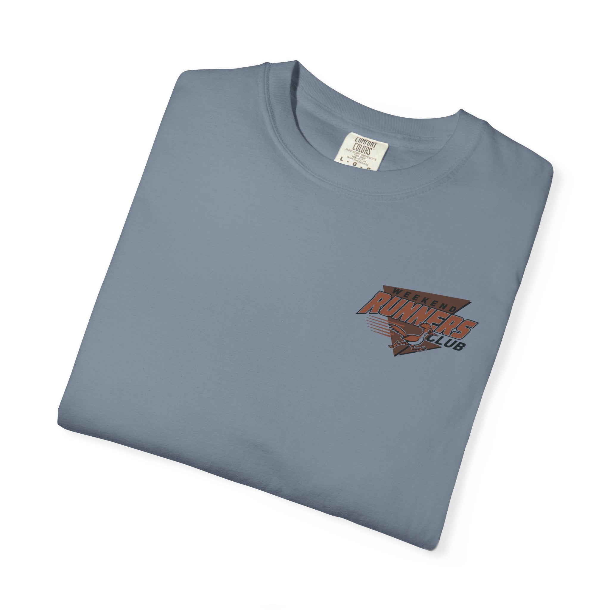 Retro Runner T-Shirt — Past, Present & Future Running Tee